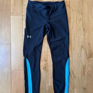 Under Armour Compression Heat Gear Leggings, Black Size Medium